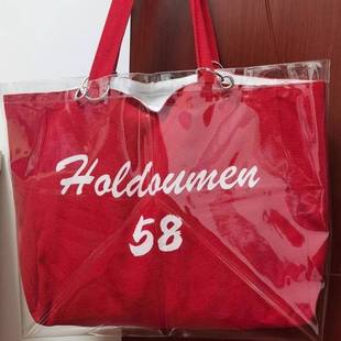 十个勤天帆布包透明保护套饭制版PVC周边DIY痛包套改造防水防尘袋