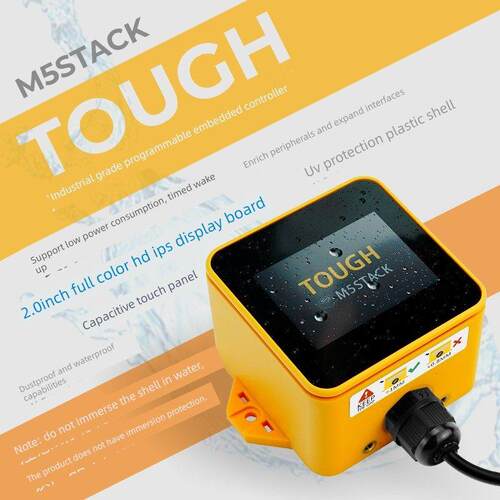 官方M5Stack坚固工业级可编程嵌入式控制器Esp32防水开发套件