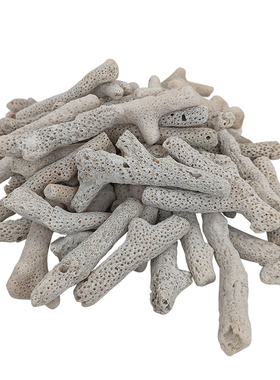 大块珊瑚骨滤材j纯天然精选珊瑚石水族锦鲤鱼缸鱼池过滤材料造景