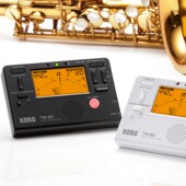 KORG科音TM60调音器古筝x二胡琵琶小提琴通用校音器定音表节拍器