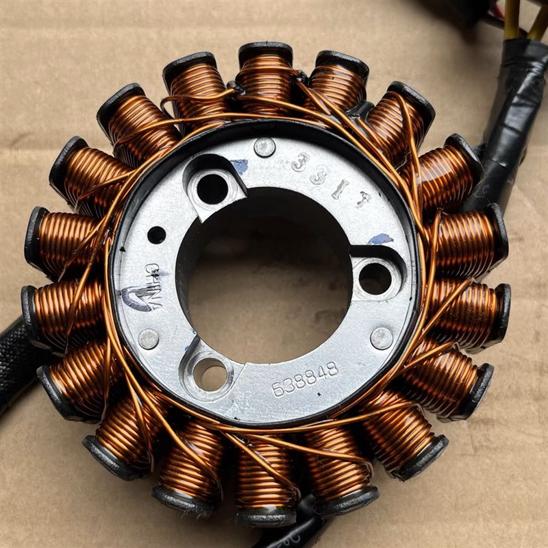 金城JC200T圣甲虫 JsC200T-7草蜢点火线圈发电线圈定子 拆车件