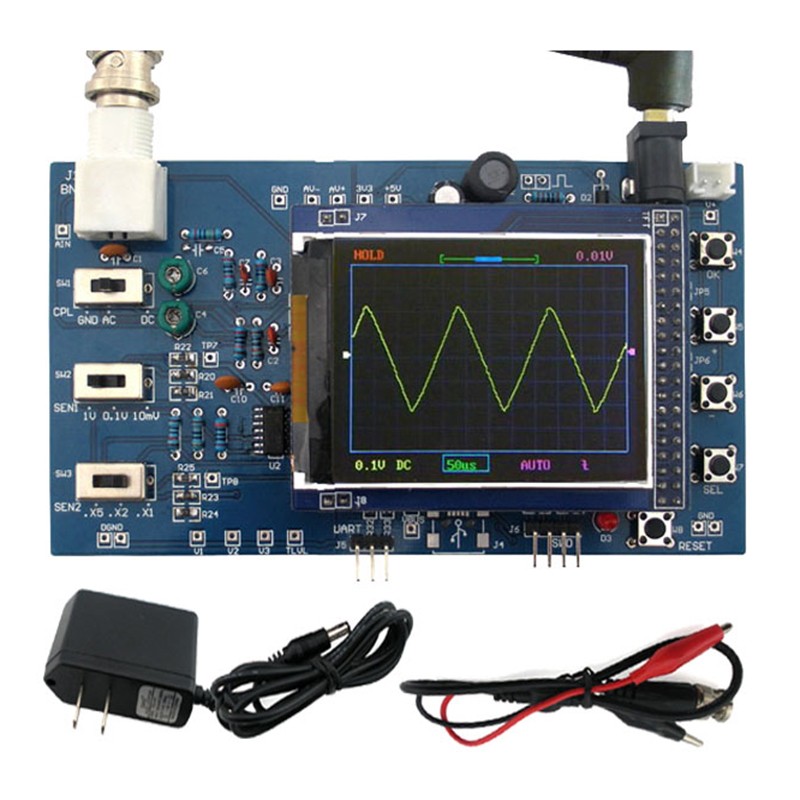 DSO138数字示波器电子diy套件32F103C8T6单片机实验焊接组装散件