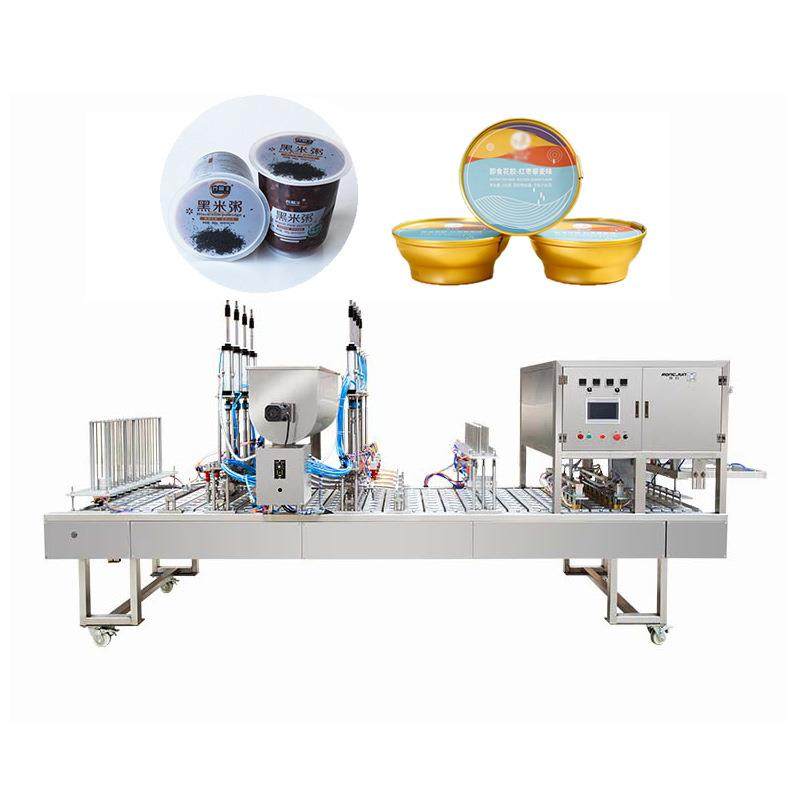 即食食品燕窝燕麦粥铝箔碗封盖机全自动早餐粥杯装灌装封口包装机,清洗/食品/商业设备,其他食品加工设备,淘宝优惠券,粉丝福利购,淘宝优惠卷