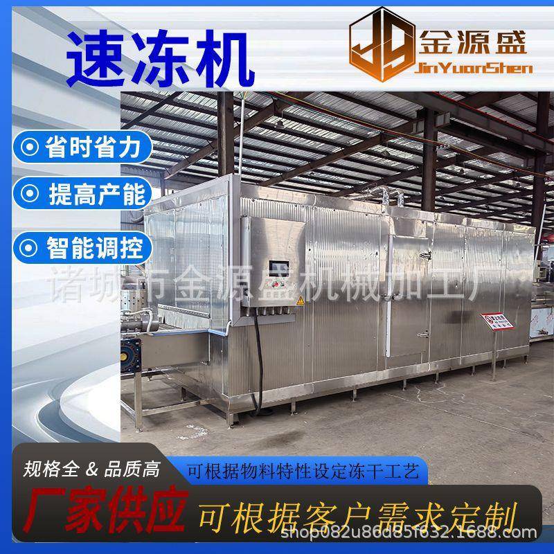 鸡肉速冻机商用大型带冷源速冻设备低温快速冷冻机厂家