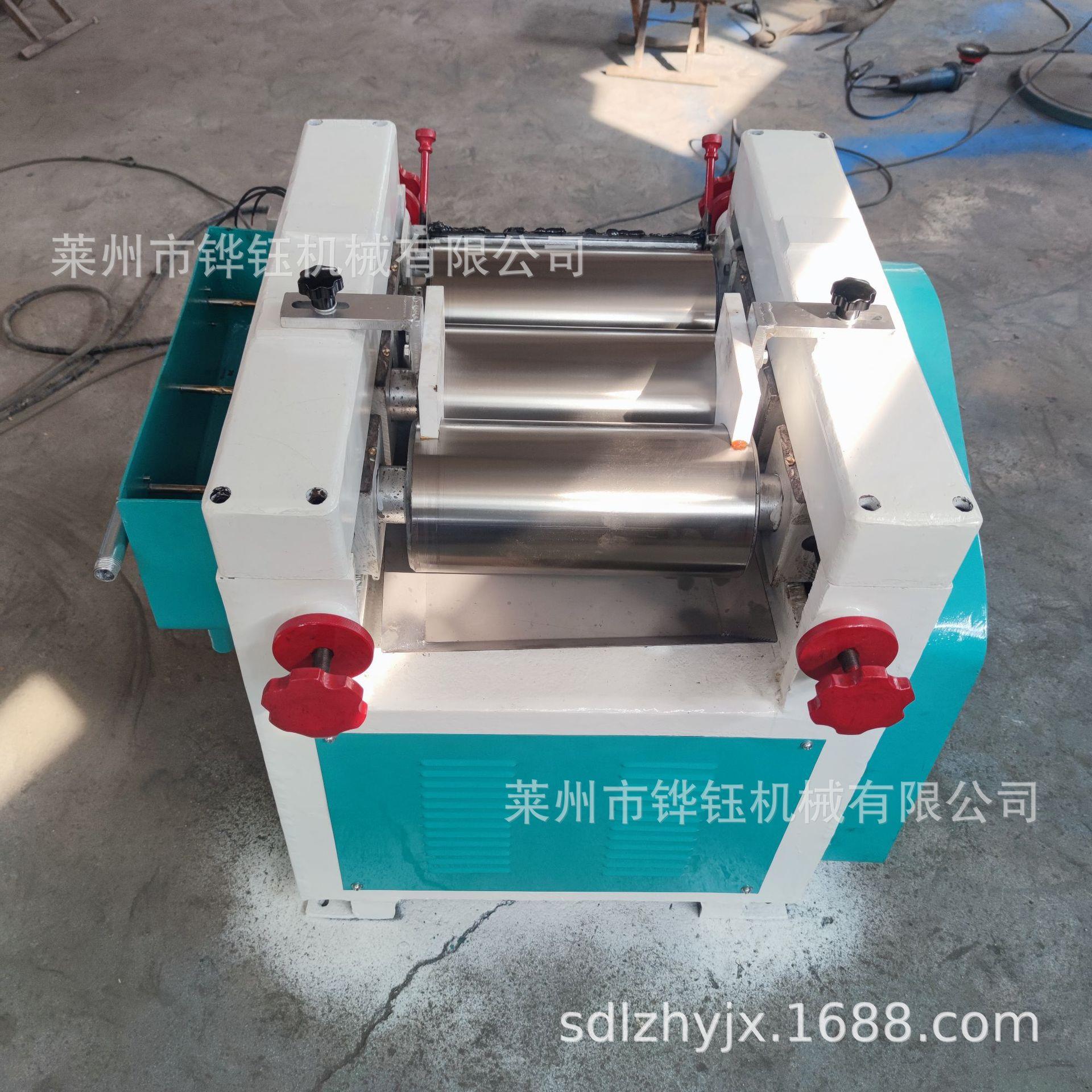 油墨沐浴露洗衣膏体塑料高粘度物料三辊研磨机冷凝合金三辊研磨机
