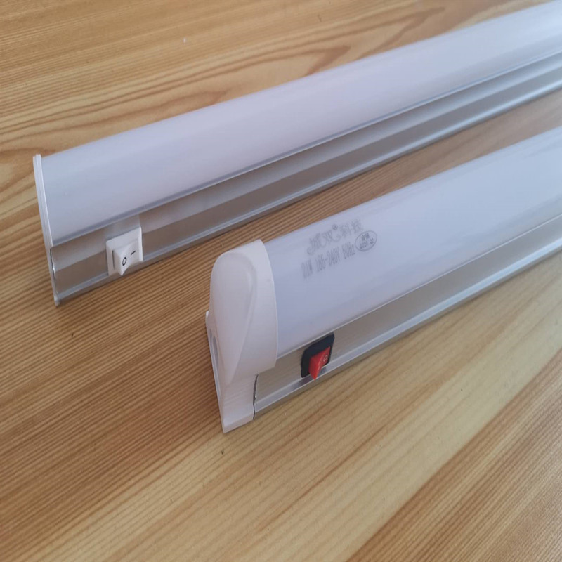流水线LED带开关T5T8一体支架长条超亮灯管低压工程家用无影