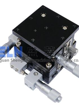 供应XYZ轴微调架LD125-LM-2-N型手动微分头可调平台精密位移平台