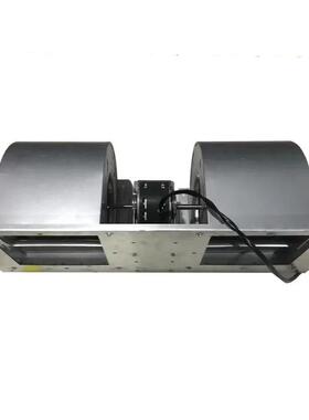 220V前倾离心风机调速静音BLDC500W大风量双蜗壳EC风机双轴电机