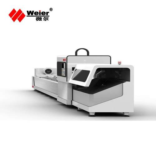 光纤激光切管机全自动送料无毛刺激光切割机钢管打孔切割机