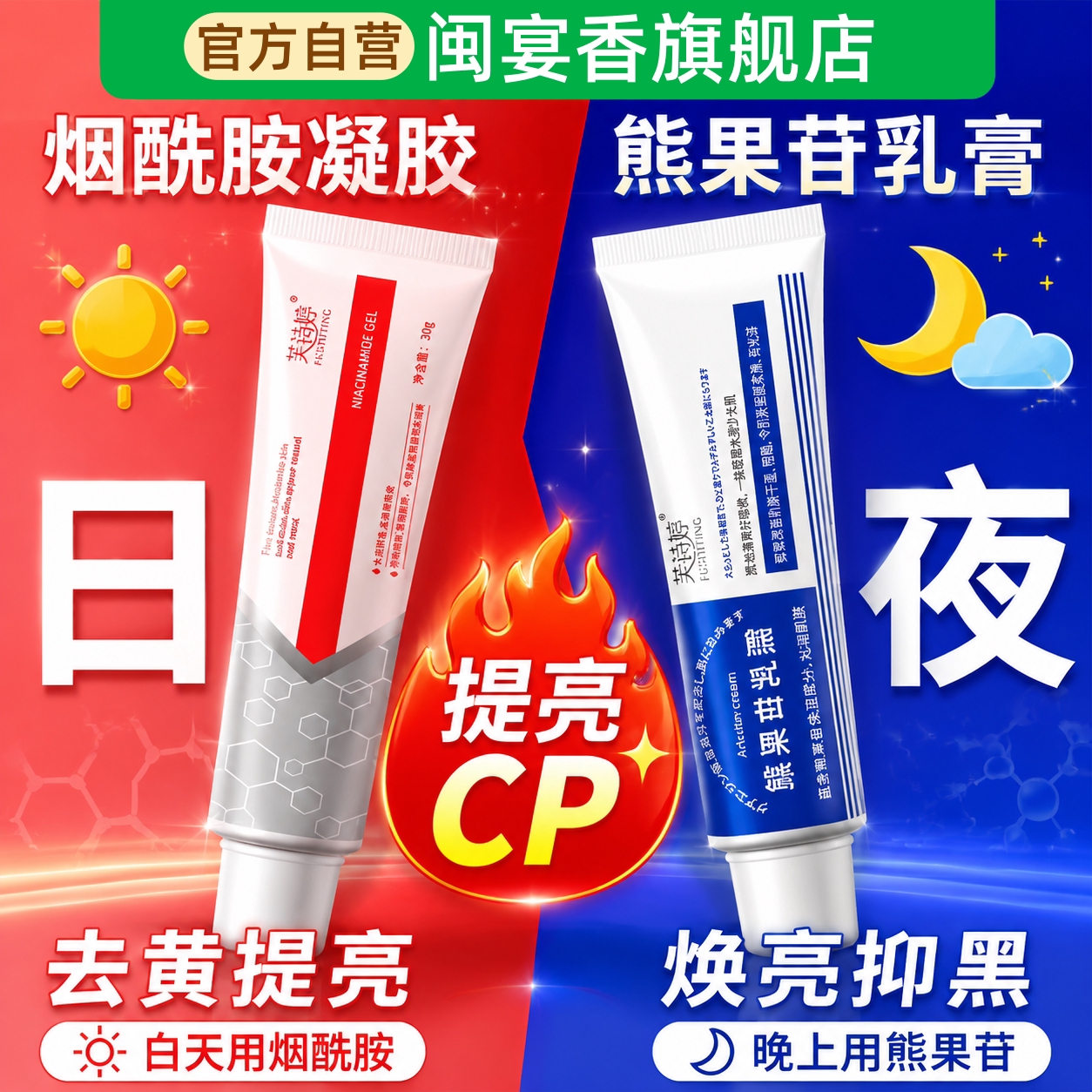 烟酰胺凝胶熊果苷乳膏官方正品图片