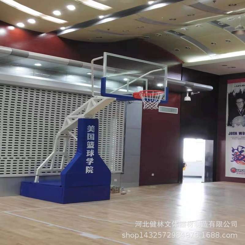 WITESS成人比赛标准篮球架室内外可移动篮球框青少年落地式投篮器