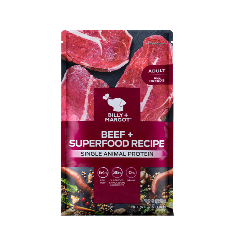 【会员专享】比利玛格狗粮成犬中大型犬草饲牛肉红肉9kg澳洲进口