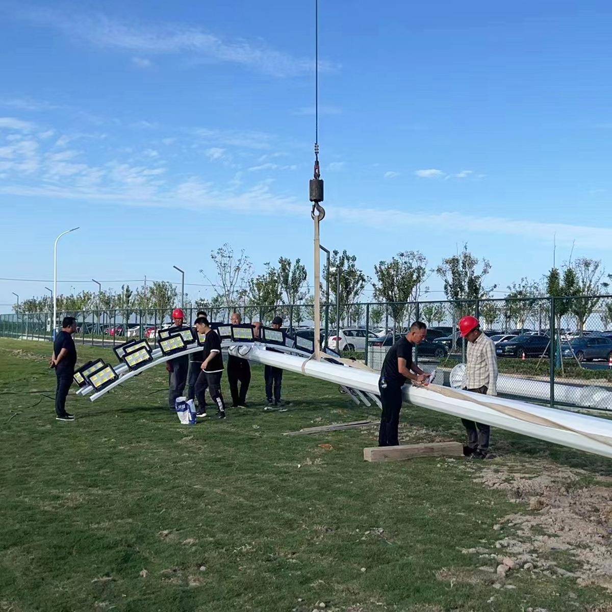 LED高杆灯10m12米15米18米20米25米30米广场灯球场灯超亮防爆路灯