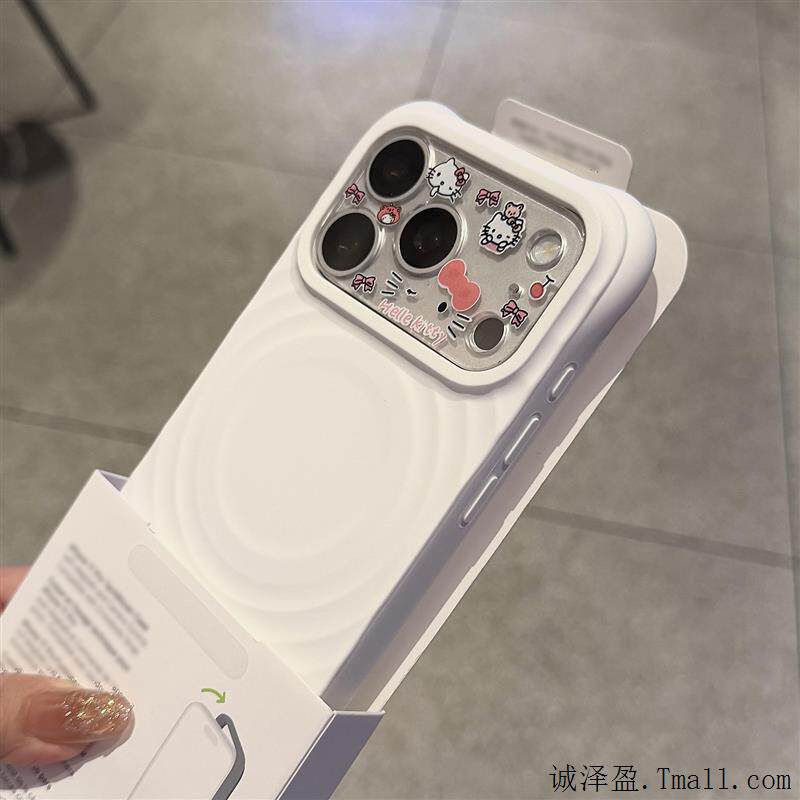 磁吸液态硅胶苹果17Pro手机壳