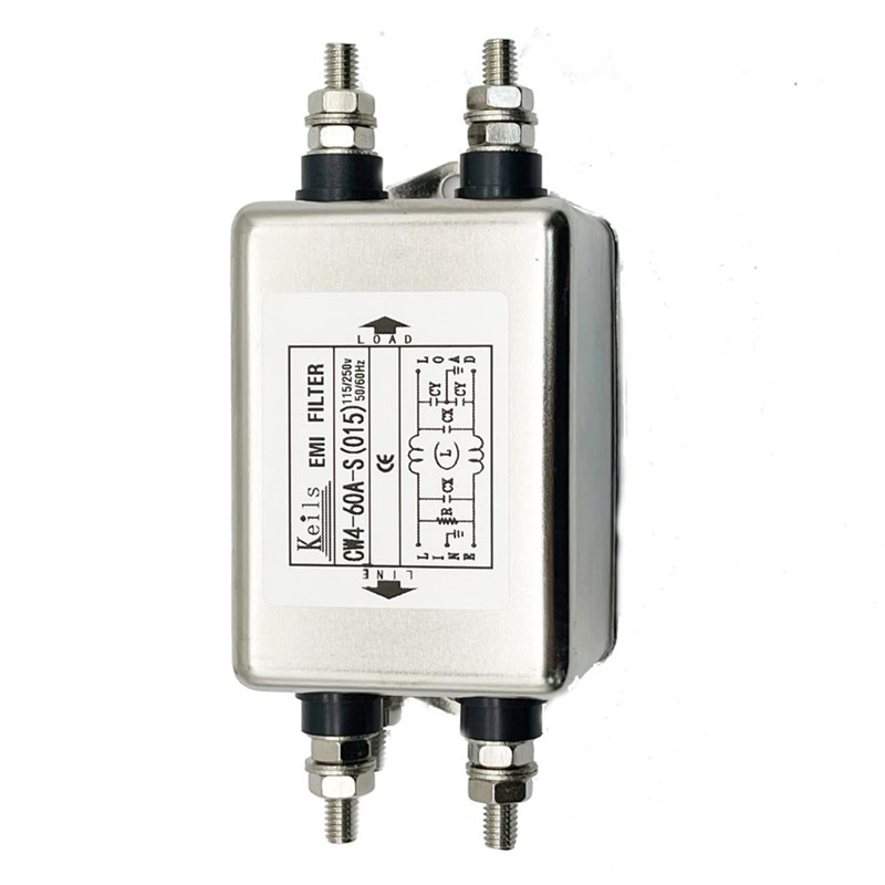 KEILS电源滤波器220V单相40A电源净化交流滤波器CW4-40A-S(015)