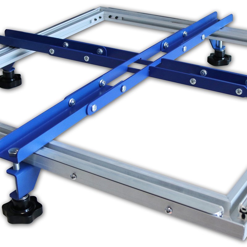 烟台天久006267SPE6060自绷网框式多功能拉网器手动丝网印刷绷网