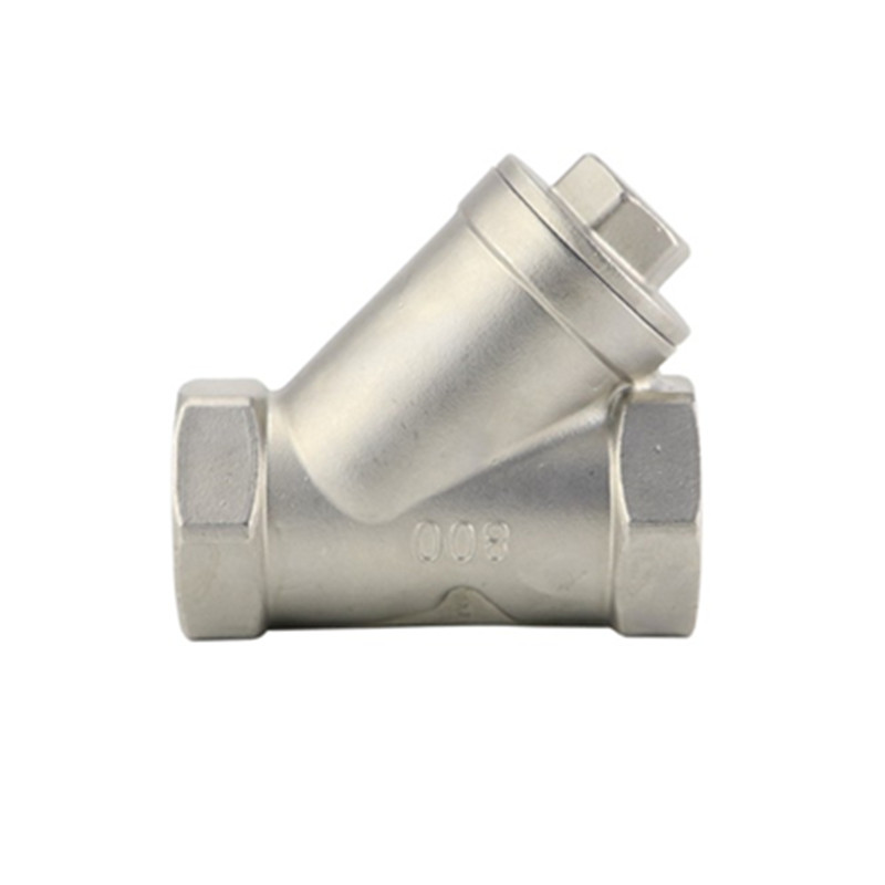 304不锈钢丝扣Y型过滤器GL11W-16P/25P内螺纹丝扣过滤器4分1寸6分