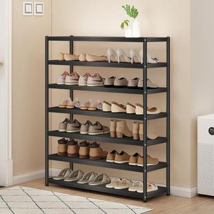 碳钢鞋架简易鞋柜家用多层入户门口宿舍出租房防尘收纳架子置物架