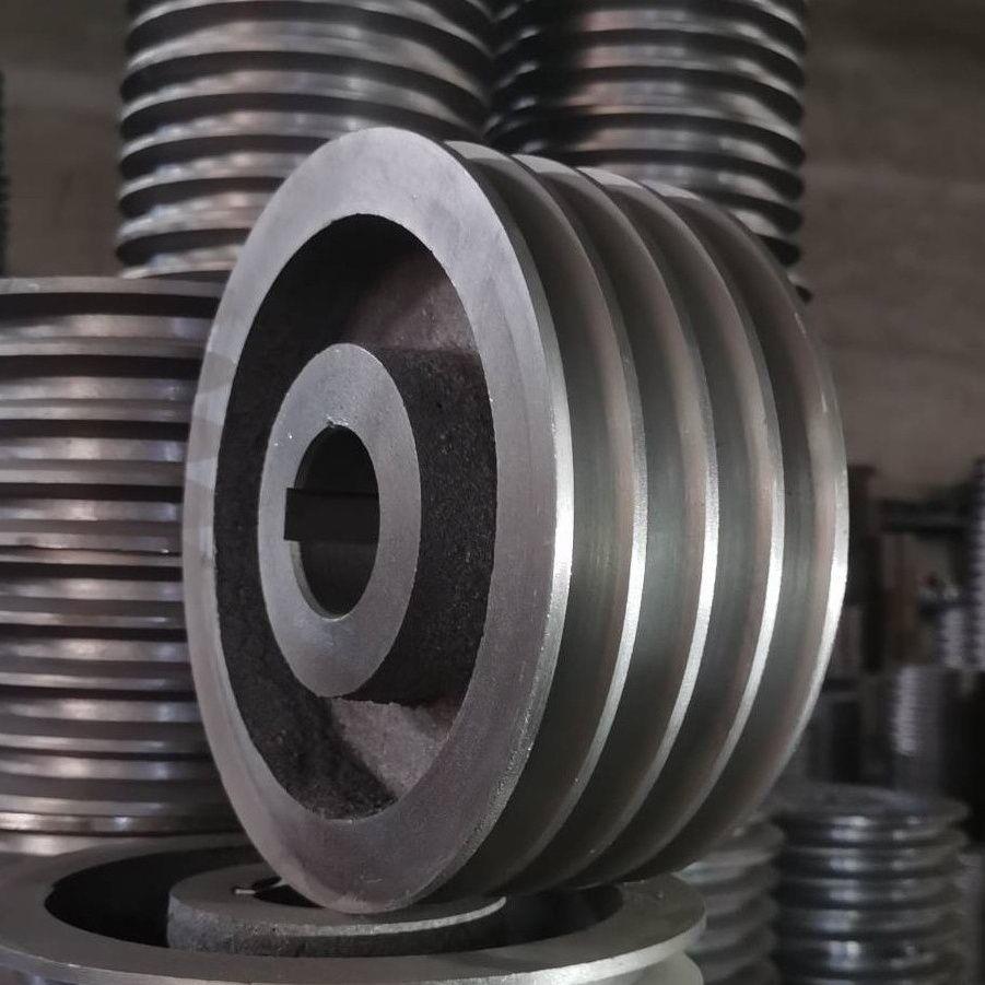 国标皮带轮B型四槽电机皮带轮风机皮带轮减速机轮 内孔可定制全套