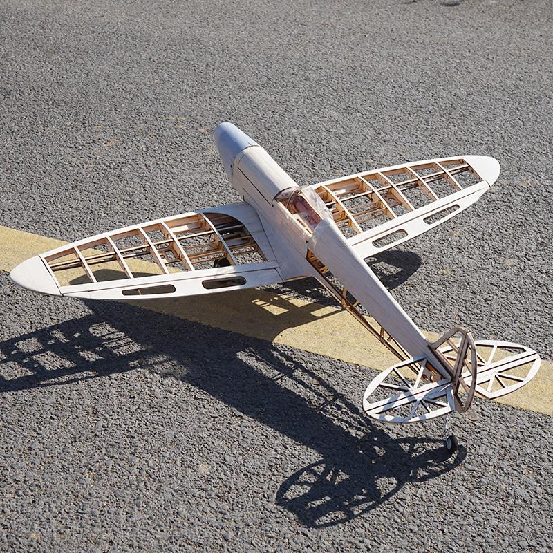 喷火战斗机轻木固定翼航模木质套材电动油动像真机DIY飞机模型