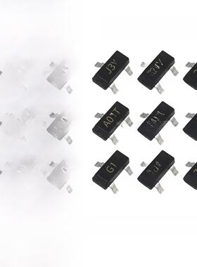 三极管S8050 8550 9012 9013 5551 2222 2300 SOT23 J3Y Y1 Y2 J3