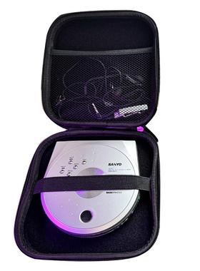 适用THINKYA CD机收纳包 熊猫cd光盘播放器防震包 移动光驱硬壳包