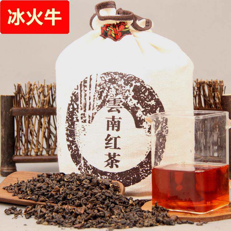 滇红茶红螺 茶叶工夫茶1000红茶 云南凤庆袋装红碧螺