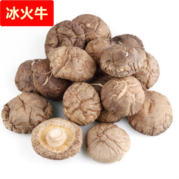 食用菌南北干货香菇 冬菇肉厚无根小蘑菇干 干货小香菇