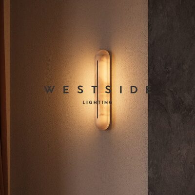 Westside HEPWORTH意式轻奢云石壁灯客厅背景墙灯楼梯卧室氛围灯