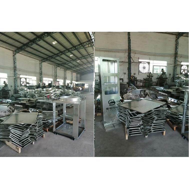 1P1.5P匹氟循环家用空气能热泵空调板金机箱外壳09NV不锈钢钣金