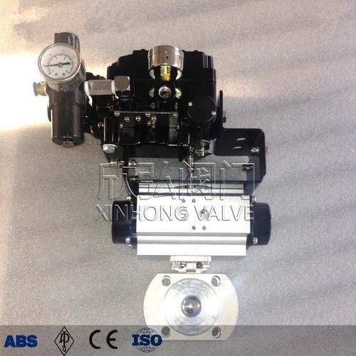 Q671F气动对夹超薄型球阀气动超薄高平台法兰电动对夹耐高温球阀