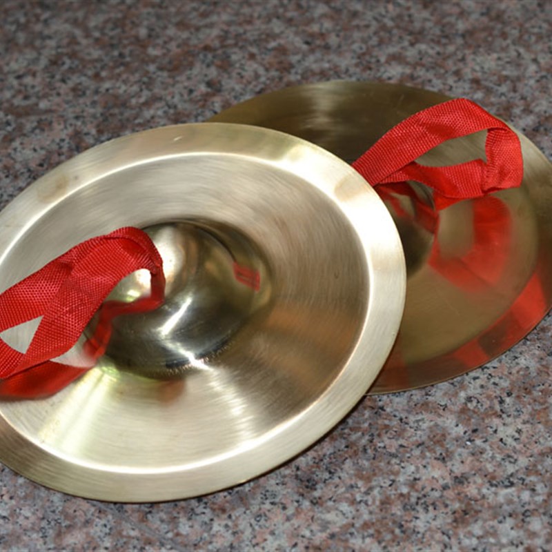 24CM亮镲 24公分铜镲 7寸 三句半铜镲 铜钹水镲 民族打击乐器