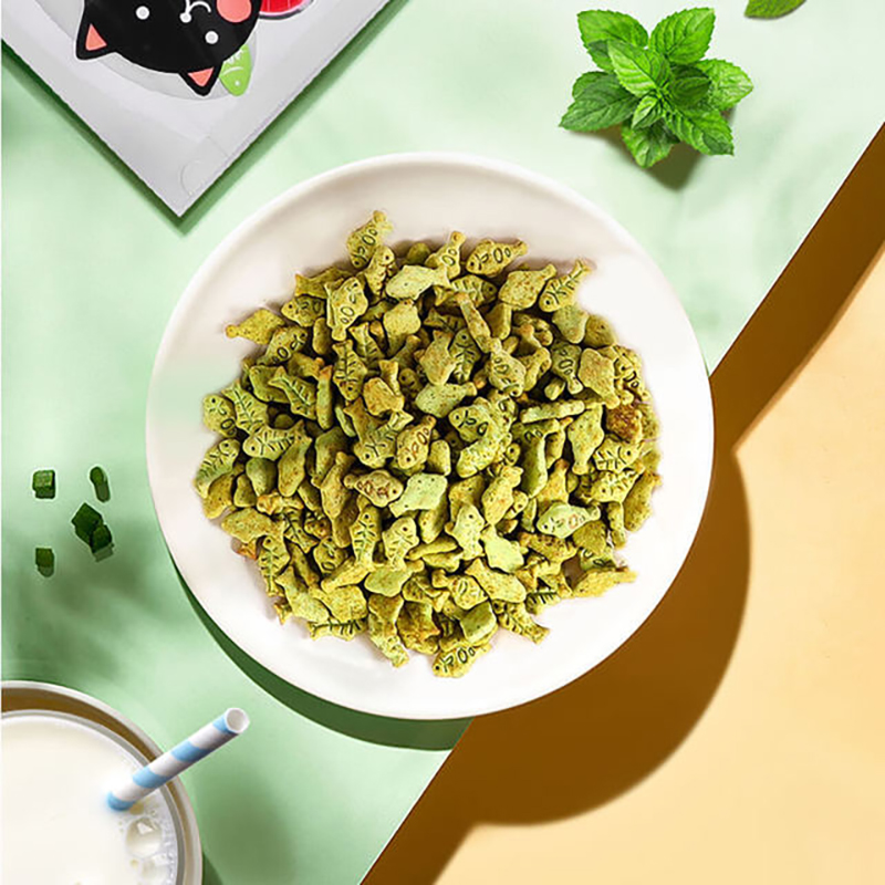 猫饼干猫咪零食猫薄荷饼干小鱼干猫咪磨牙棒含猫草含猫薄荷猫零食