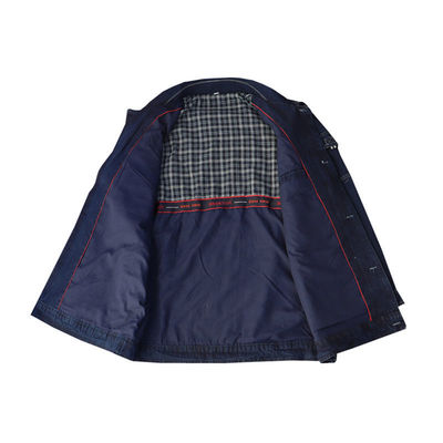 国家电网纯棉套装牛仔工作服河南电力定制电业局防静电耐磨电焊工