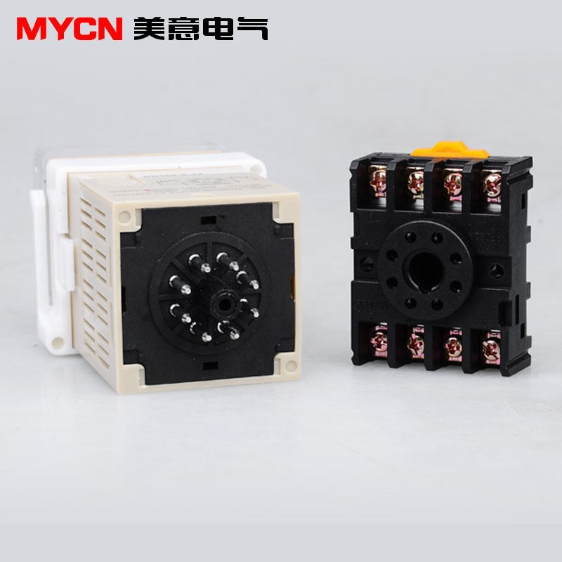 DH48S-S-2Z数显时间继电器220V 2组循环延时继电器 24V 12V送底座