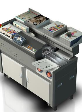 K6C全自动无线胶装机标书文件论文书籍合同装订机厚6cm制本机