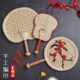 扇子夏季 儿童手摇国风芭蕉扇小号夏天宝宝婴儿手工编织 大蒲扇老式