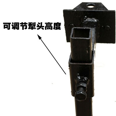 微耕机配套农机具 可调节开x沟器 开沟犁 开沟起垄机器 小犁铧