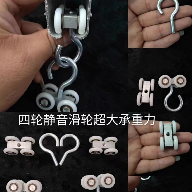 PVC防静电网格折叠门帘透明防火阻燃隔断定制洁可V推拉净棚软门帘