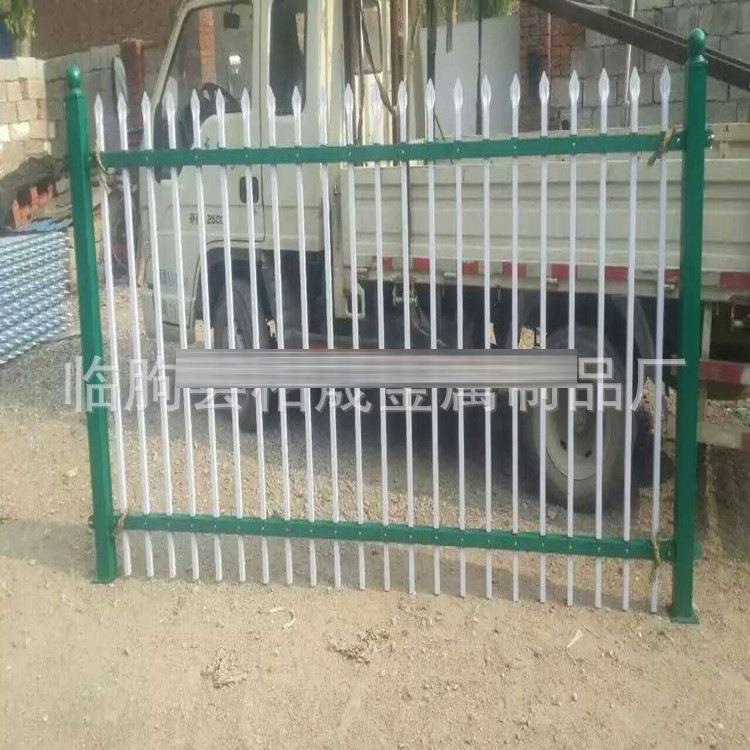 厂家小区别墅防护栅栏热镀锌喷塑护栏锌钢围栏铁艺护栏定制