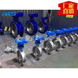 法兰不锈钢304 25P 316蝶阀D343W 铸造金属硬密封铸钢