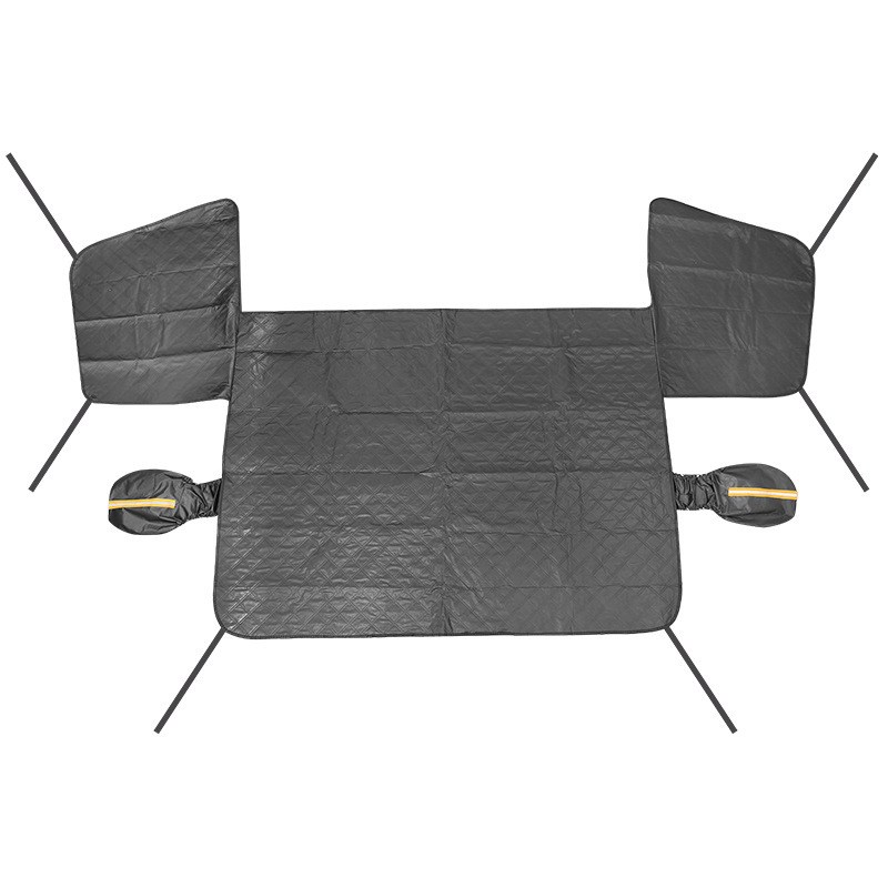 PE淋膜隔热防晒汽车遮阳挡防风防雨三窗车衣车载前挡风玻璃遮阳挡 - 封面