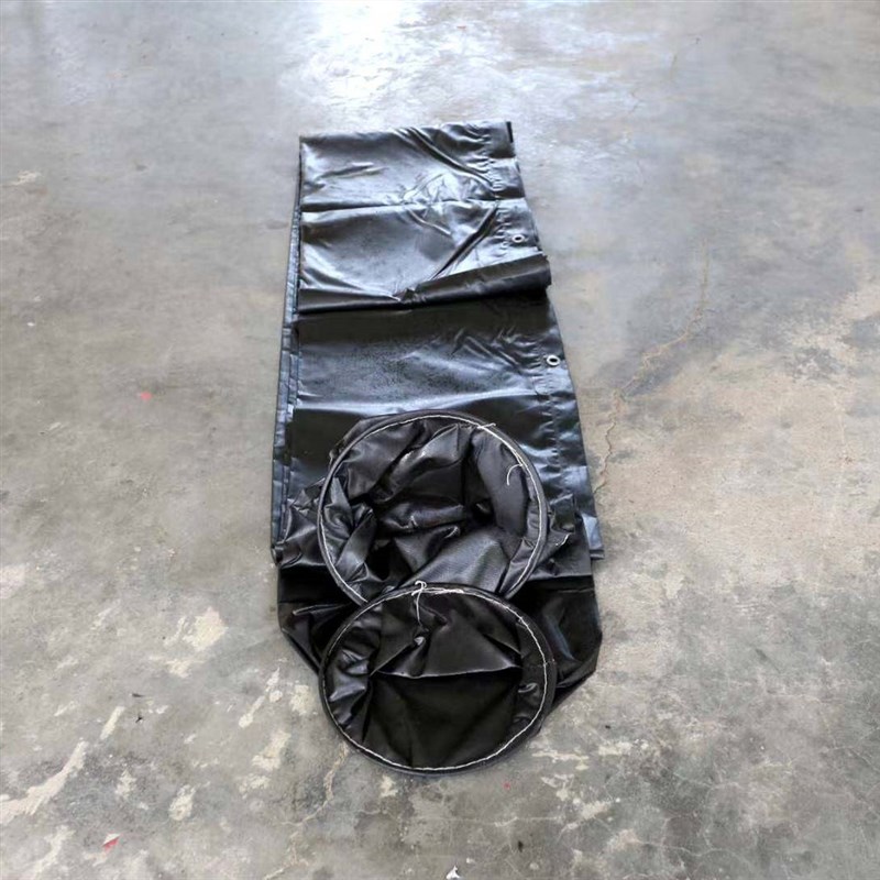 矿用巷道风筒隧道风带拉链式风筒隧道正压阻燃布通风管隧道导风筒