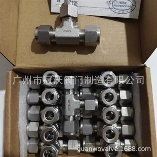 飞托克FITOK 6D双卡套接头 6W焊接接头 飞托克不锈钢卡套注脂接头