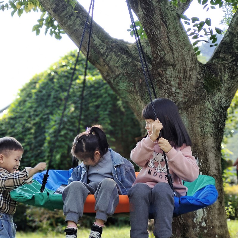 秋千室内外900D长方形牛津布秋千鸟巢吊床帆布秋千儿童室内户外