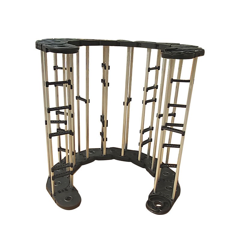 MC0950尼龙拖链 塑料数控机床拖链桥式封闭线槽拖链铝塑拖链 ME