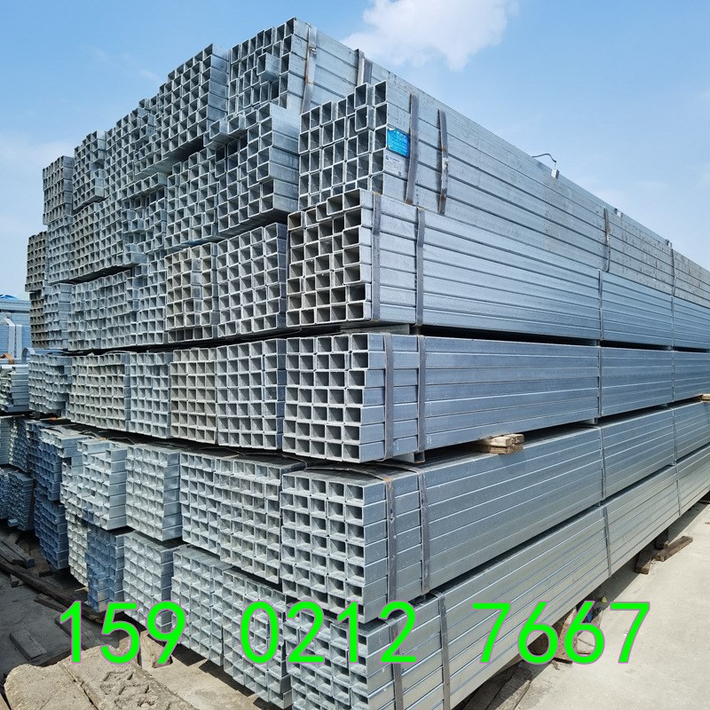 国标方矩管镀锌方管Q355B 无缝方管矩形管 热镀锌无缝方管100*400