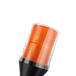 电动车红蓝警示闪光灯摩托车物业巡逻灯后杆灯爆闪灯警示灯