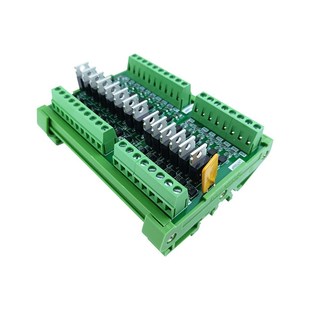 厂家现货热卖14路PLC输出放大板 晶体管板光耦隔离继电器模组模块