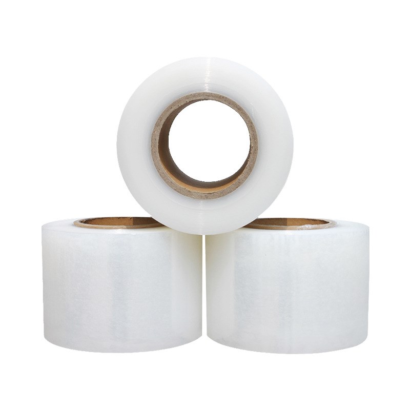 小卷PE缠绕膜5cm外卖打包盒封口膜捆菜膜电线膜嫁接膜围薄膜